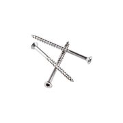 TOTALTOOLS No. 7 x 2.25 in. Lobe Trim Head Coated Stainless Steel Deck Screws, 1 lbs TO2513761